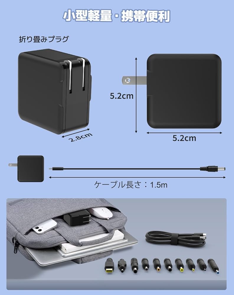 Amazon.co.jp: FFZZKJ ノートPC用ACアダプター Type C 65W USB-C
